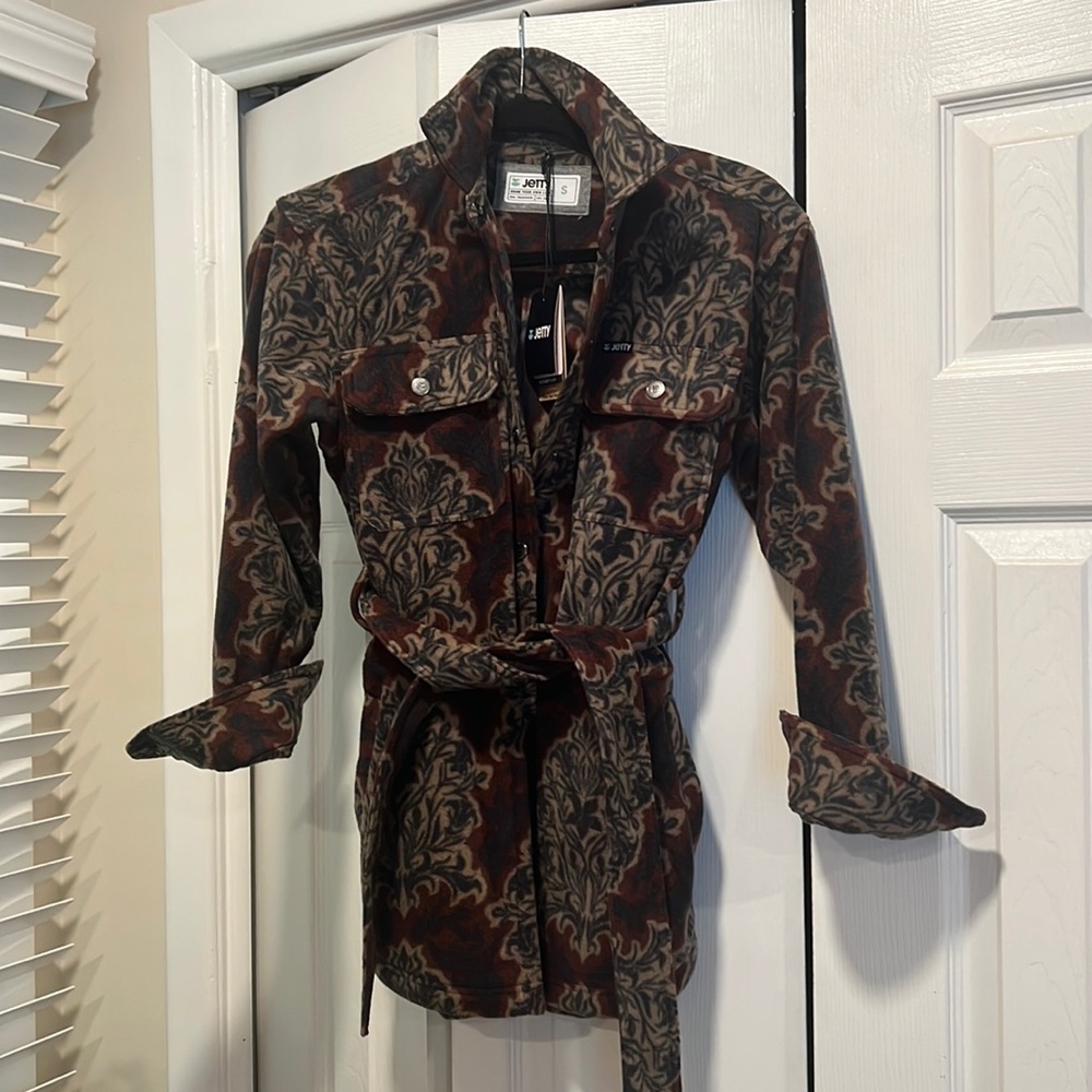 Jetty NWT size S fleece shirt jacket.